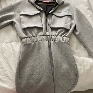Lilly’s Kloset Utility Sweater Mini Dress